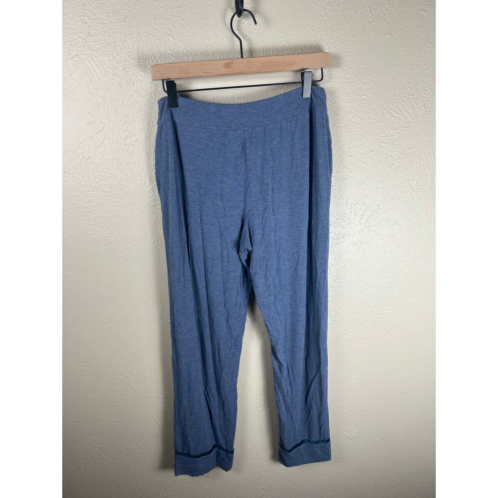 Soma Size Medium Lounge Pants Pajamas Heathered Blue Comfort Stretch Loungewear - Picture 7 of 10